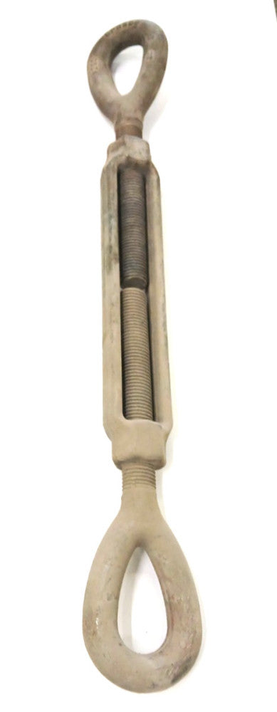 CROSBY EYE TO EYE TURNBUCKLE TAKE UP 8-1/2" THREAD SIZE 1-8 STEEL