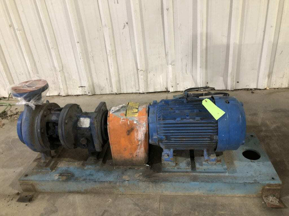 Sterling 8196-M DI Peerless Split-Case Centrifugal Pump 20HP 300GPM ; 8" imp 3PH