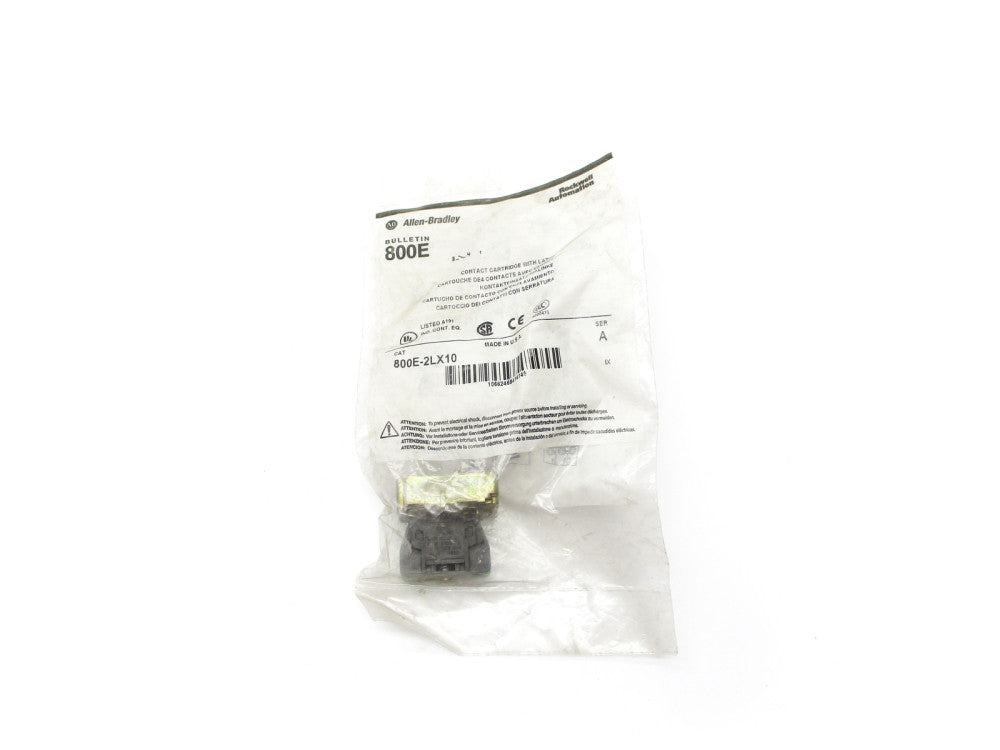 ALLEN BRADLEY 800E-2LX10 SER. A NSMP