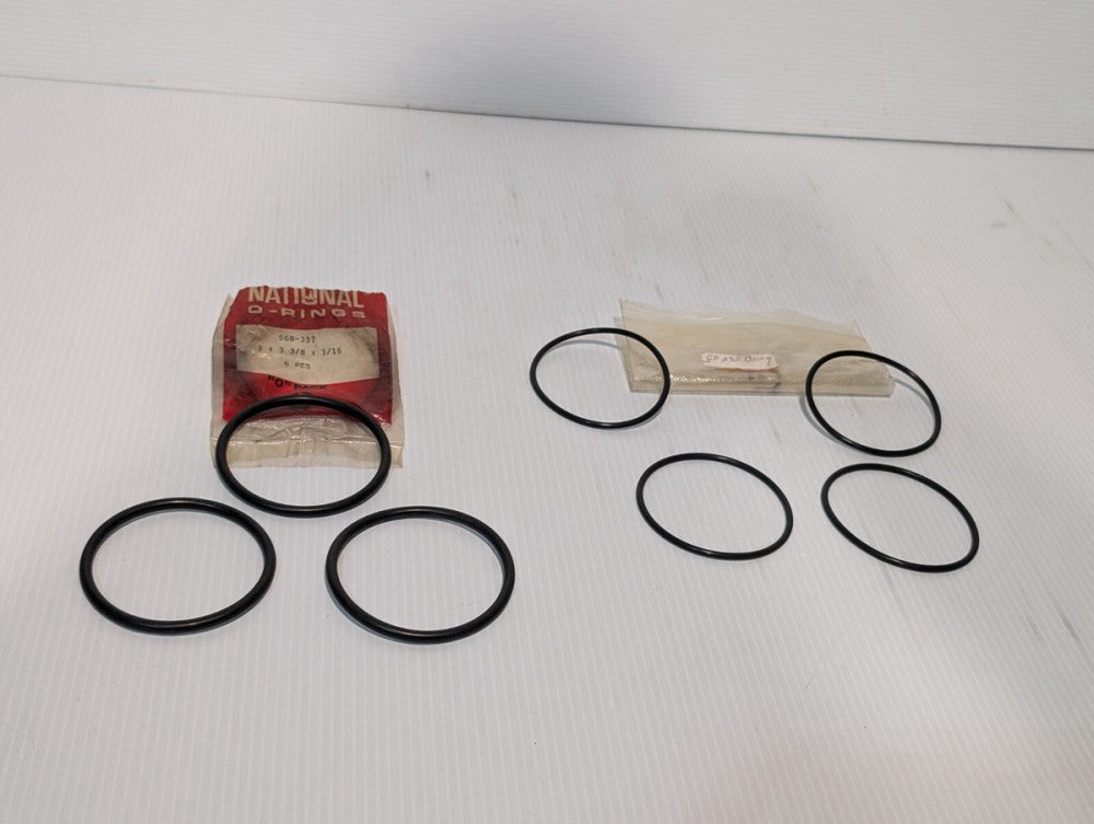 National O-rings 568-337, GP 233 O-ring 7 Pieces total as pictured