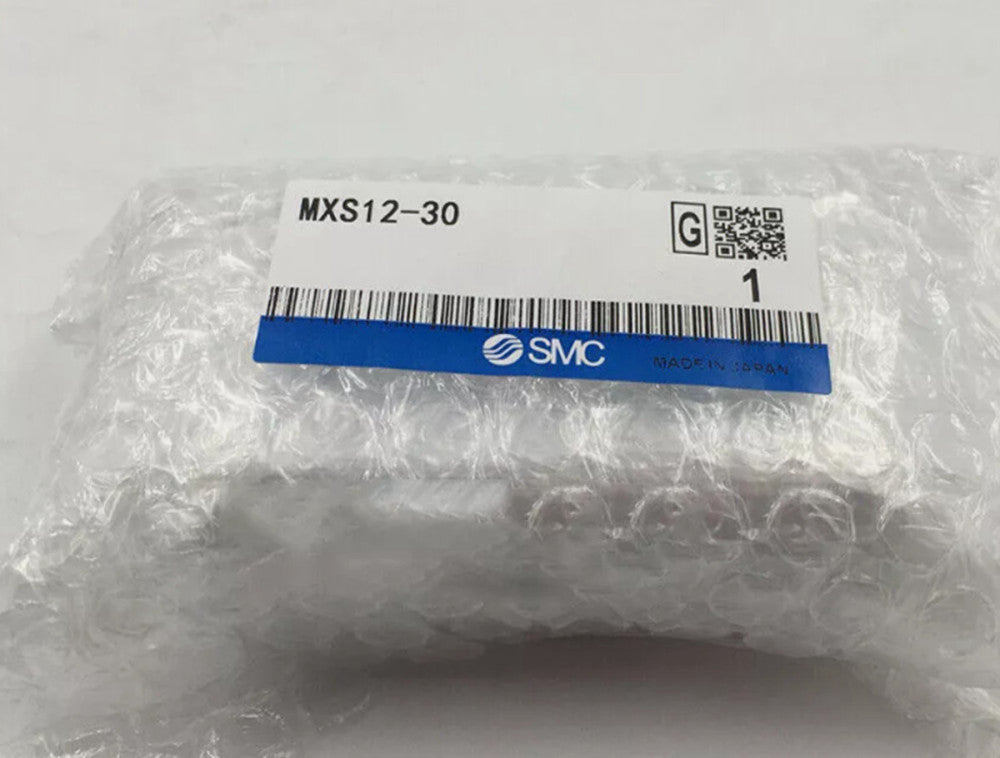 New In Box SMC MXS12-30 Table Slide Guided Air Cylinder