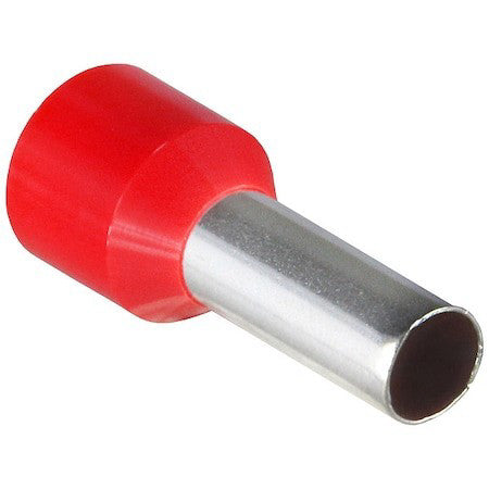 Zoro Select 797Uy6 Ferrule,Copper,0.87 In L,Pk100