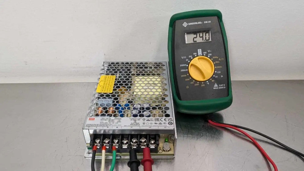 Mean Well LRS-150-24 Power Supply 100-120/200-240VAC 3/1A to 24VDC 6.5A