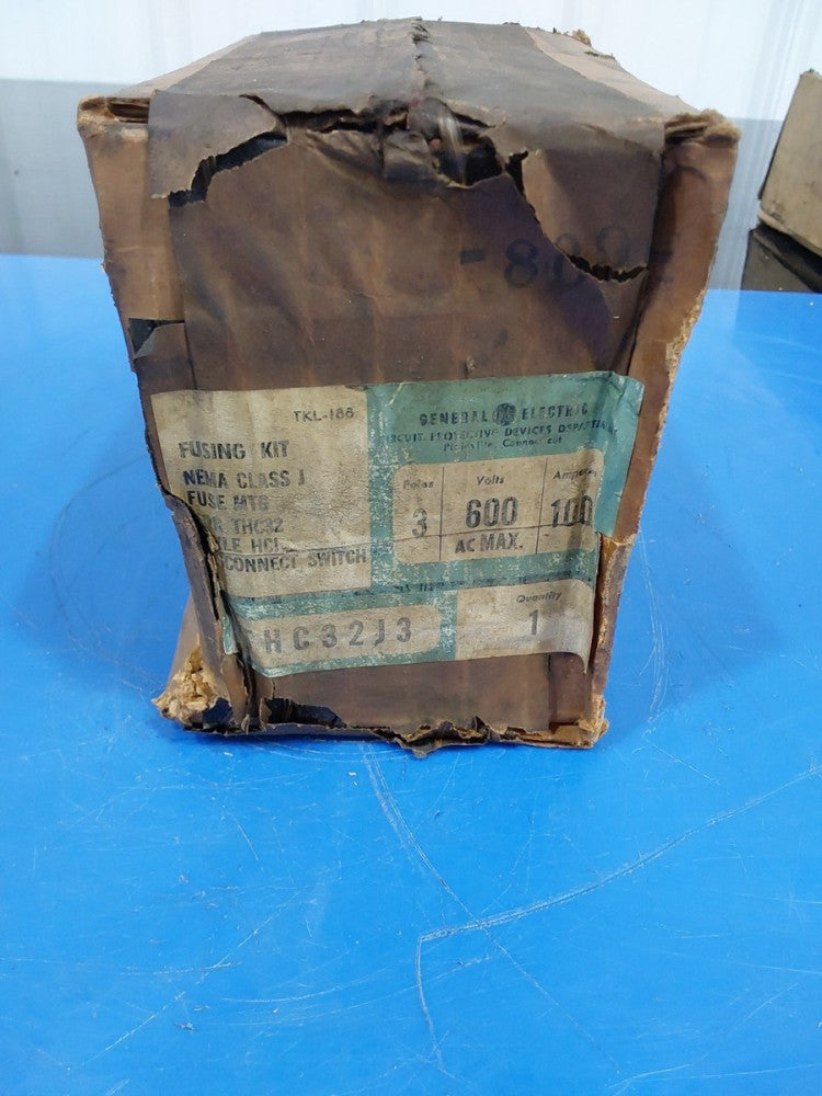 General Electric THC32J3 3 Pole 600V 100 Amp Over Fusing Kit NEMA CLASS J