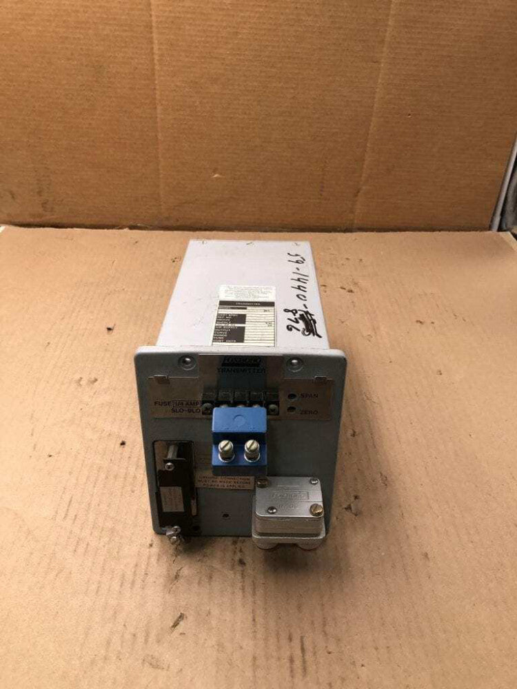 Foxboro 33C-AJ-U Temperature Transmitter 120VAC 19-23PSI 3-15PSI 80-200°F