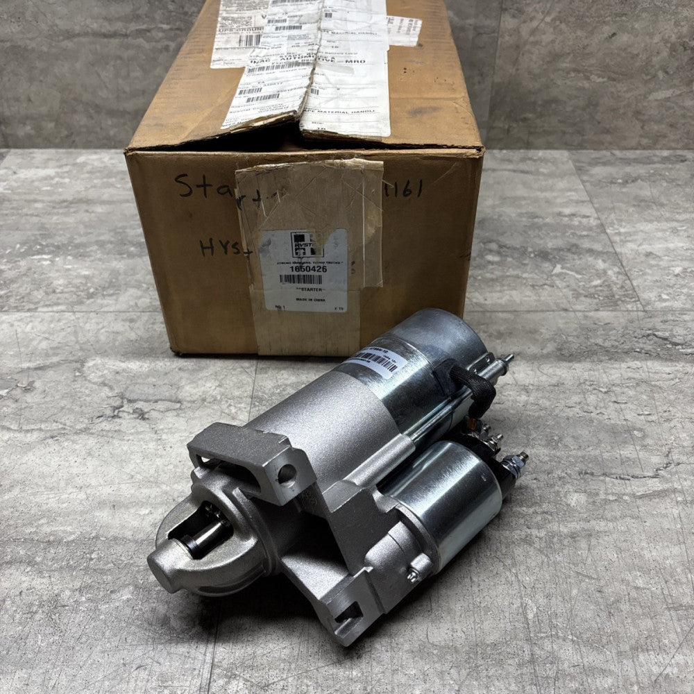 OEM Hyster 1650426 Starter Motor, 12V, No Core Required,  6789N-10, New
