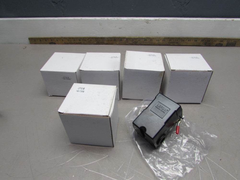 5 - LEFOO LF10-W, ADJUSTABLE PRESSURE SWITCHES ,145-175psi , NEW! MAKE OFFER!