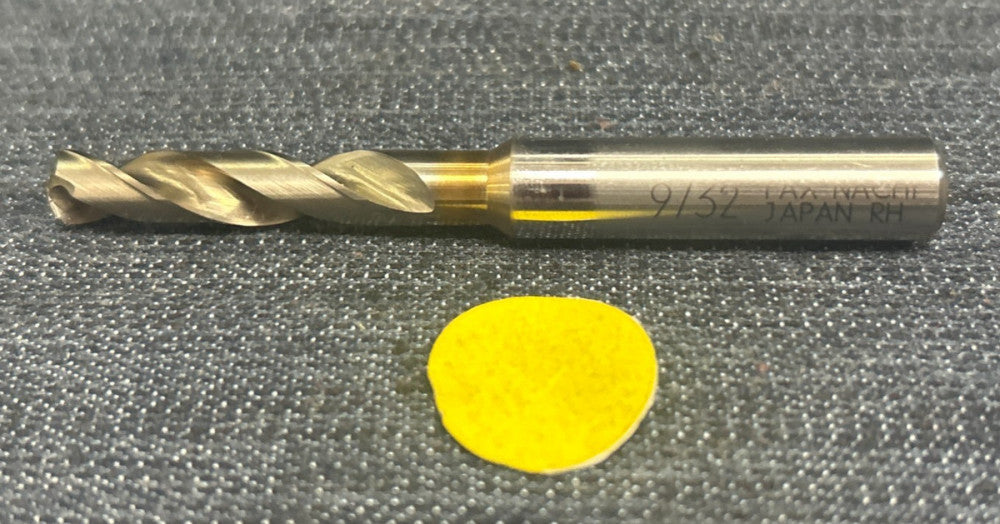 NACHI DRILL BIT 2 FLUTE L7573P  ESS  DIAMETER 9/32"