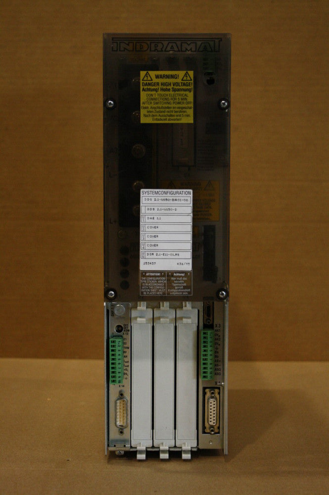 INDRAMAT DDS2.1-W150-D AC SERVO DRIVE