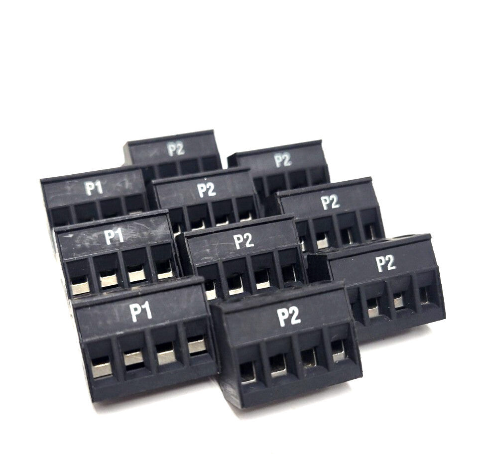 ASSORTED PHOENIX CONTACT CONNECTORS (LOT OF 10) MSTBT254STBK MSTBT25HC4STPBK