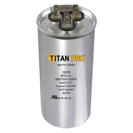 Titan Pro Trcfd305 Motor Dual Run Cap,30/5 Mfd,370-440V