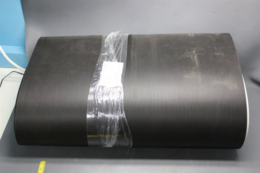 DORNER END DRIVE BLACK CONVEYOR BELT 132"x21" 22-211100/08V