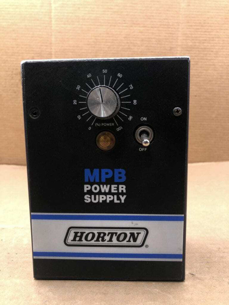 Horton MPB Power Supply 24/100VDC 115VAC