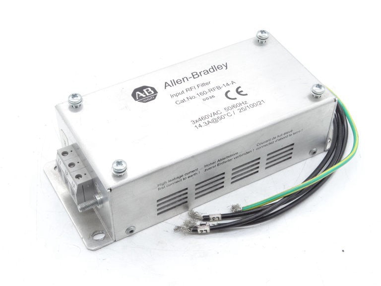 ALLEN BRADLEY 160-RFB-14-A SERIES A EMI FILTER