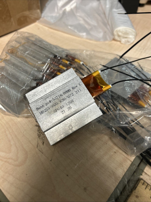 (10) Bunn-O-Matic 53718.0000 REV C Warmer Dish Replacement 120V Heater Element