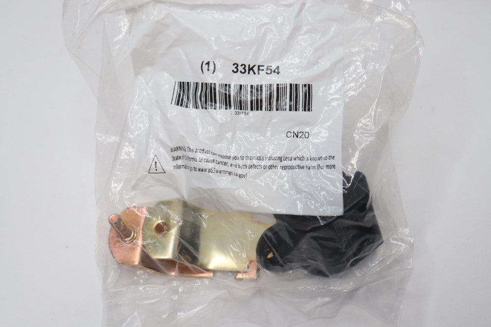 Vibration-Dampening Strut Clamp Zinc-Plated Steel 33KF54 For 1-1/4" Copper Tube