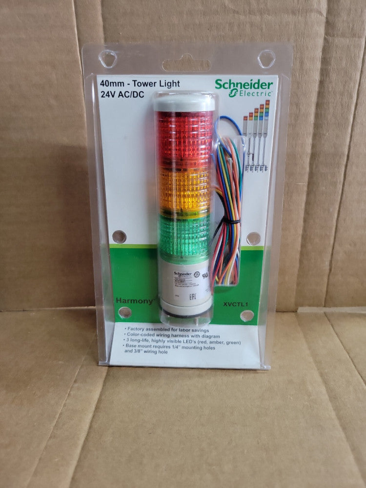 1 NEW SCHNEIDER ELECTRIC XVCTL1 24VAC/DC