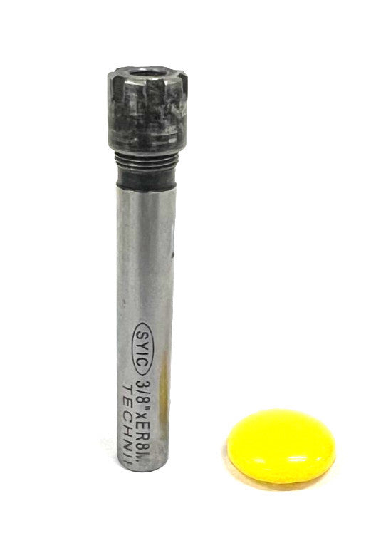 COLLET CHUCK SYIC 3/8" XER8  STRAIGHT SHANK 3/8" OAL 2-23/32"