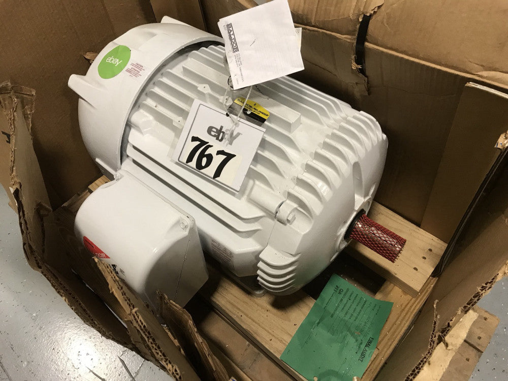 BALDOR RELIANCE INDUSTRIAL MOTOR 30HP 208-230/460V 3520RPM 286TS 60Hz, 3PH