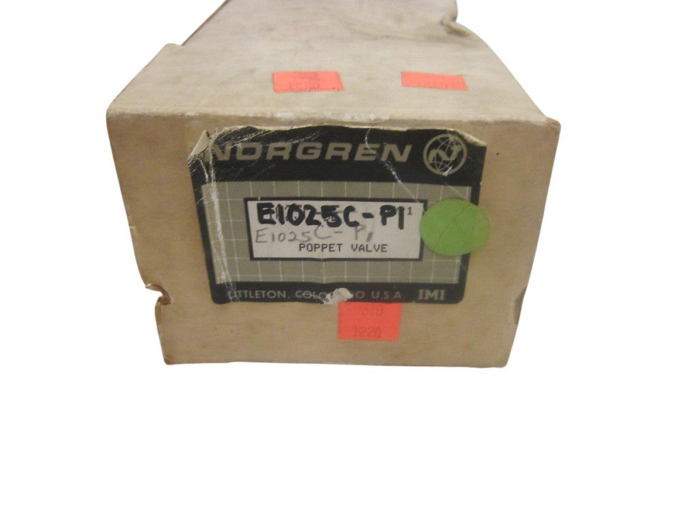 NORGREN E1025C-PR POPPET VALVE UNMP