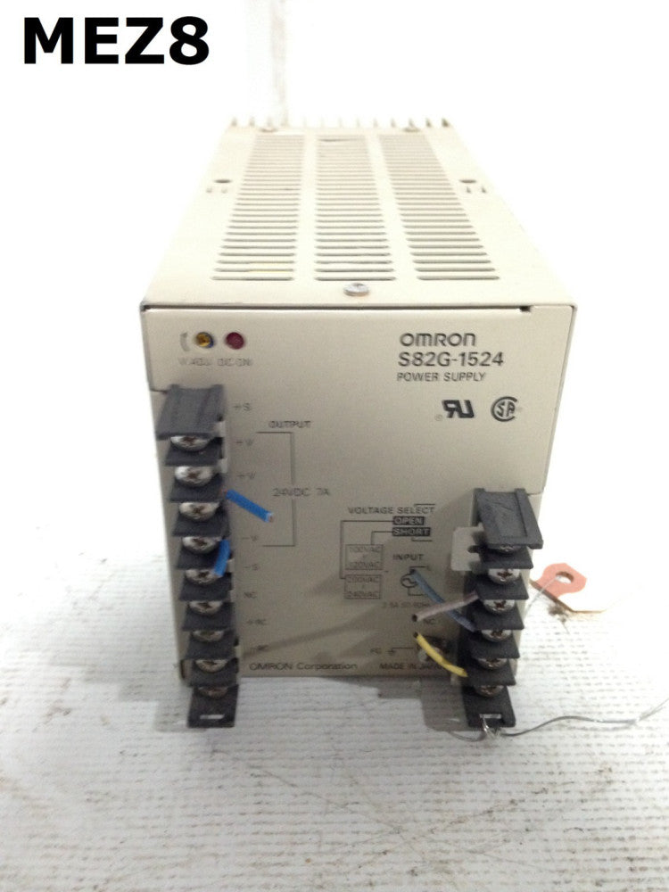 Omron S82G-1524 Power Supply 24V 100-120V 200-240V