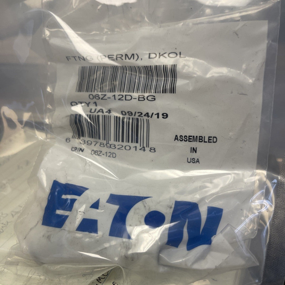 06Z-12D-BG - Eaton Weatherhead Z Series Crimp Hose Fitting Female Swivel