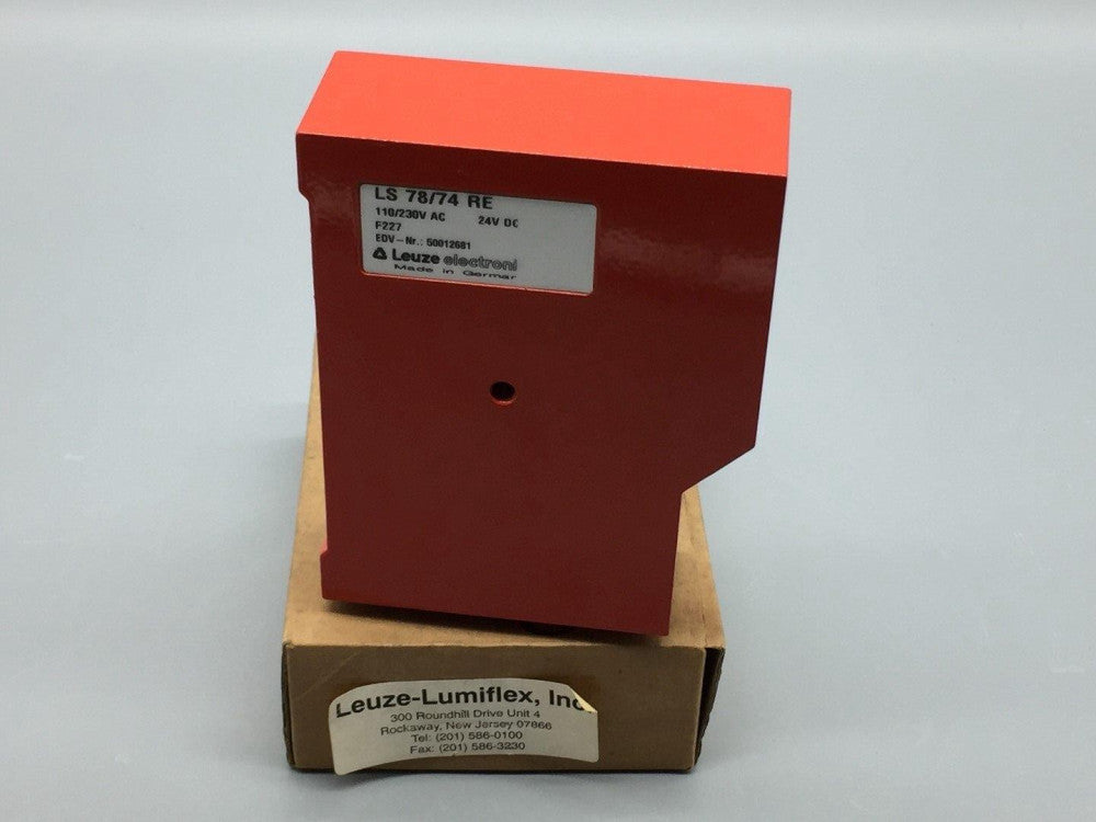 Leuze 50012681 LS 78/74 RE Photoelectric Sensor 24VDC 