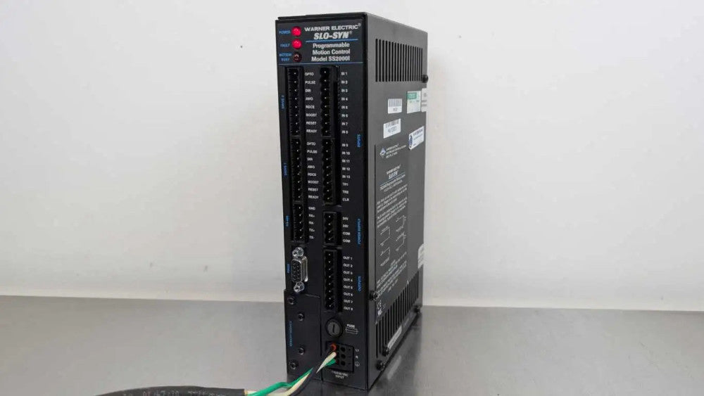 Warner Electric SS2000I Programmable Motion Control Rev D Superior Electric