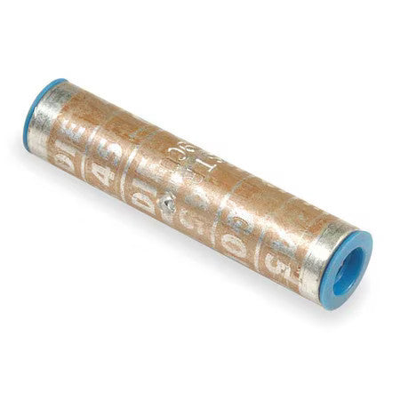 Abb 60522 Crimp Wire Connector, 1 Awg Max, Gold, None Insulation, 35 Kv