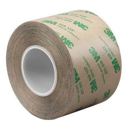 3M 3M 468Mp Adhesive Transfer Tape,Acryl,5.2 Mil,Pk2
