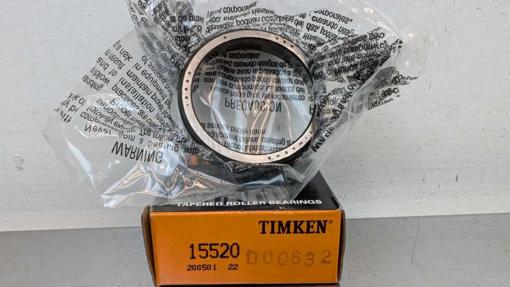Timken 15520 Tapered Roller Bearing Cup 2.25" OD 2.01" B-OD 2.11" F-OD 0.5313" W