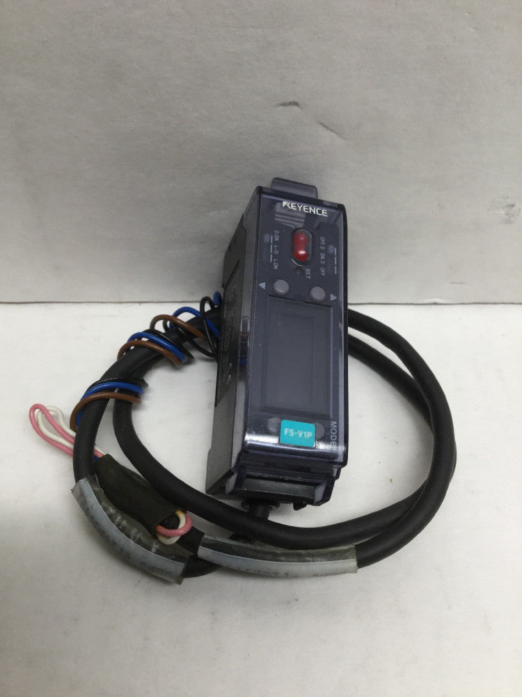 Keyence FS-V1P Fiber Optic Amplifier Cable Type – SPMX SOLUCIONES ...