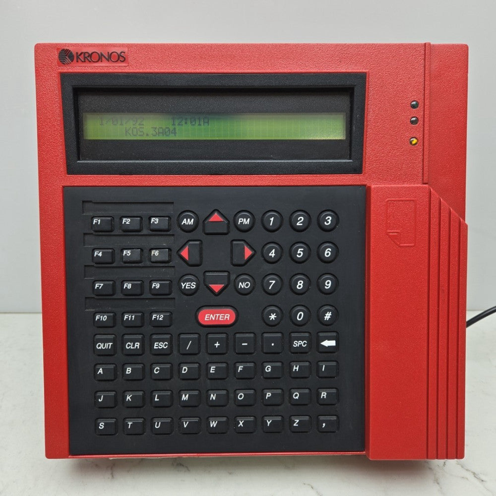 Kronos 8600900-011 Time Keeper Model 551 Used Working Condition See Pictures