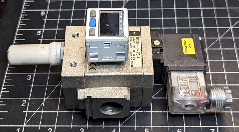 SMC EAV3000-F03-5Y-Q Soft Start Valve Working Pull [OF53]