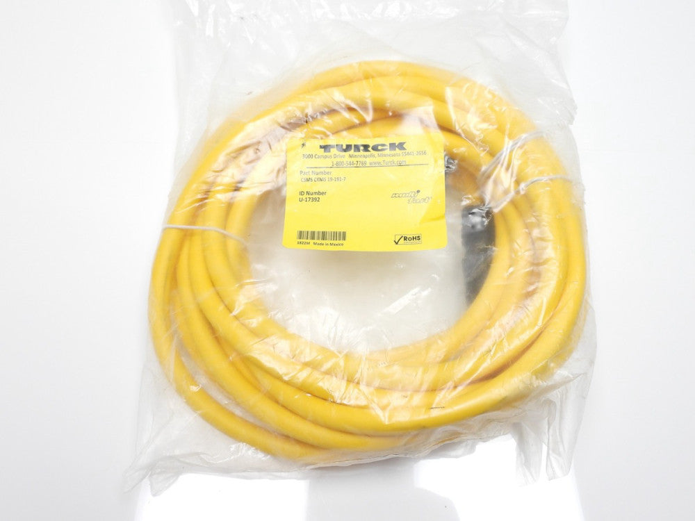 Turck CSMS CKMS 19191-7 U-17392 Multi Fast Cable