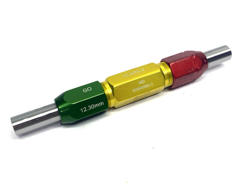 Vermont Gage GS640062-2 Class Z Pin Gage GO 12.30mm NOGO 12.70mm