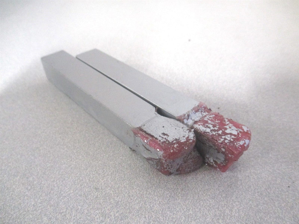 (42601) 1/2 x 1/2″ x 1/32" x 3-1/2" Square Shoulder Turning Tool Bit - Lot of 2 