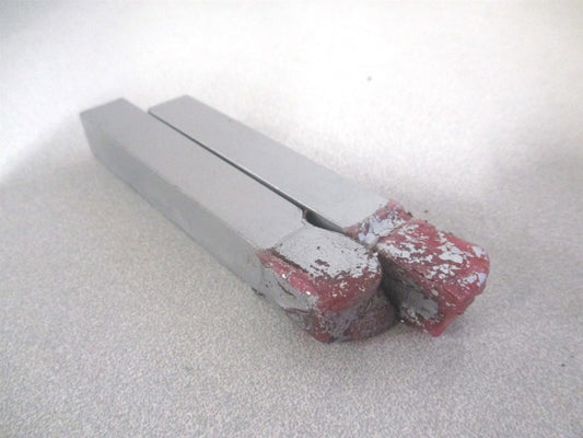 (42601) 1/2 x 1/2″ x 1/32" x 3-1/2" Square Shoulder Turning Tool Bit - Lot of 2 