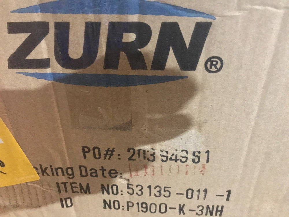 Zurn P1900-K-3NH 12" x 12" X 3-1/4 Cast Iron Deep Floor Sink Drain  Sump