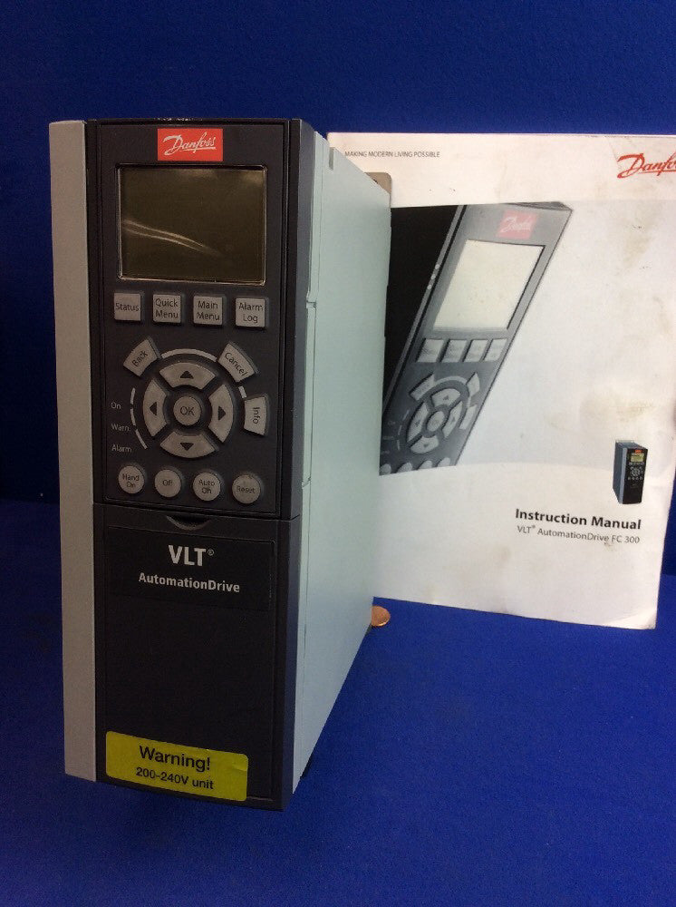 DANFOSS FC-300 VLT AUTOMATION DRIVE P/N 131B0310