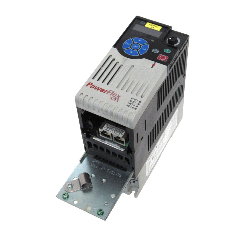 USED ALLEN BRADLEY 25B-D6P0N104 POWER FLEX 525 3HP SER.A 25BD6P0N104