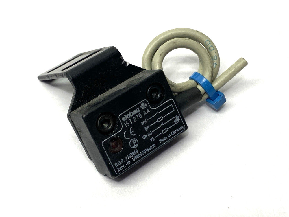 Elobau 153270AA Magnetically Actuated Safety Sensor 9"  Lead w/ Mounting Bracket