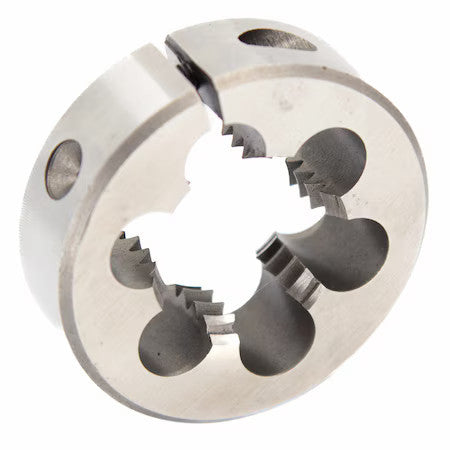 DRILL AMERICA DWTSMR1-10X.5 m10 X.5 1" OD HSS Round Adjustable Die Special