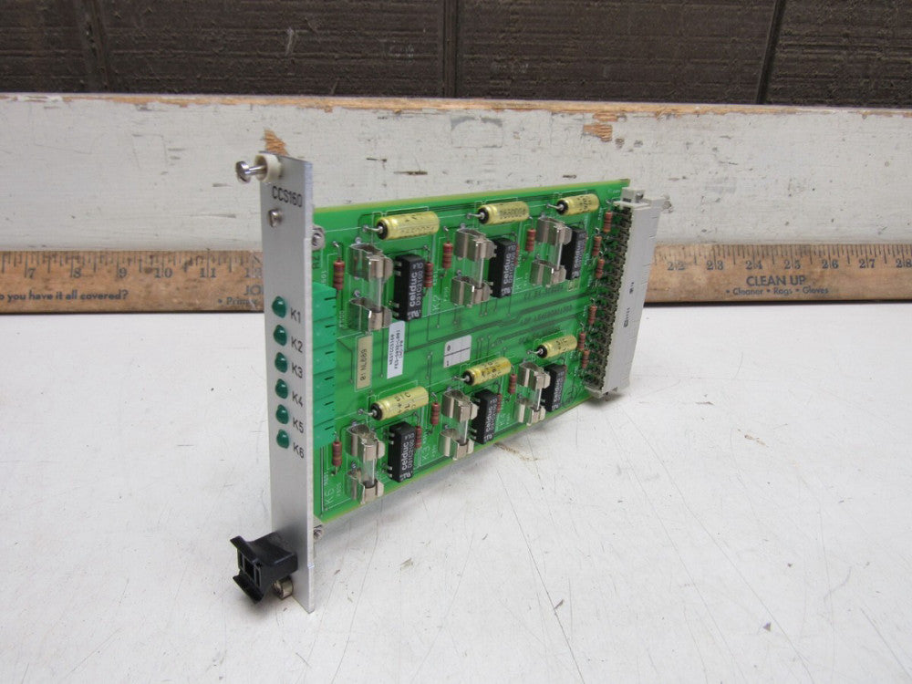 ALSTOM CIRCUIT BOARD CCS160 NEGTCCS160 FEG-S032-L001 XLNT USED TAKEOUT !!