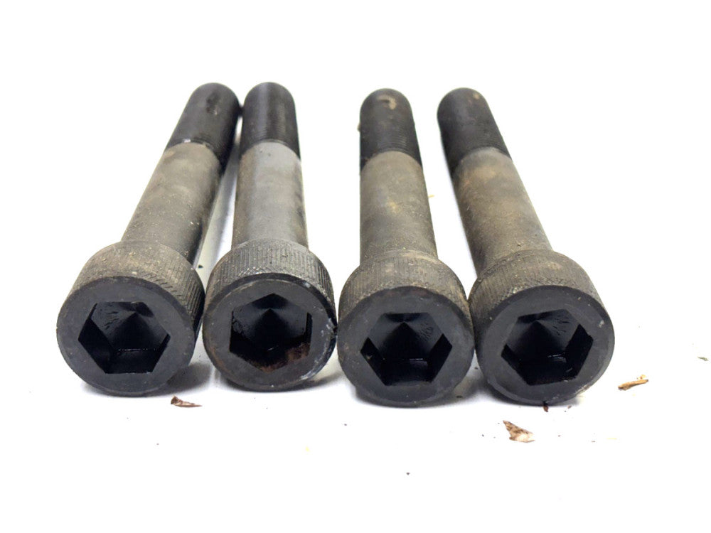 SOCKET CAP SCREWS 7/8 IN -9  THREAD LENGTH: 3-1/4 IN  OAL: 7-7/8 IN  -LOT OF 4-