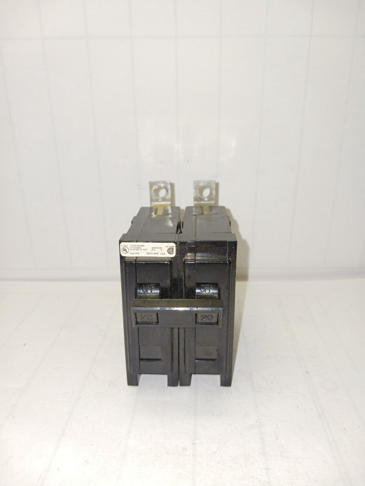 CUTLER HAMMER 20 AMP CIRCUIT BREAKER QUICKLAG 120/240 VAC QBHW2020