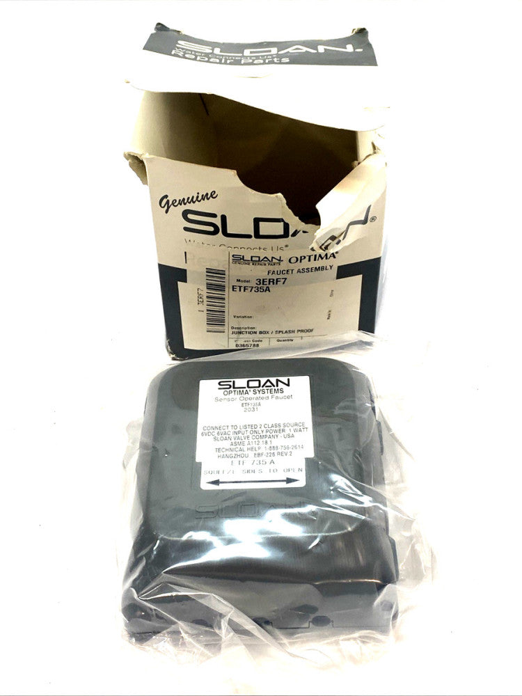 Sloan ETF‑735‑A Control Module For Splash‑Proof Sensor Faucet