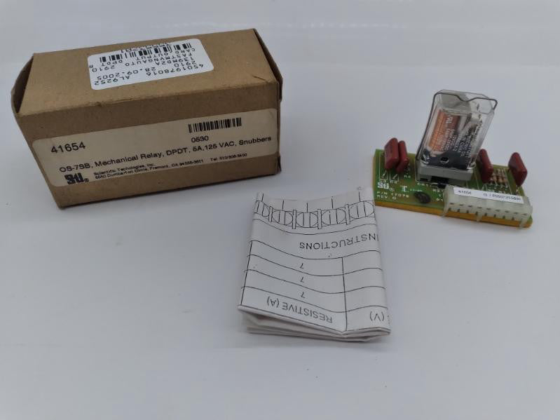 NEW Scientific Technologies 41654 REV.G Mechanical Relay OS-7SB *TESTED* 