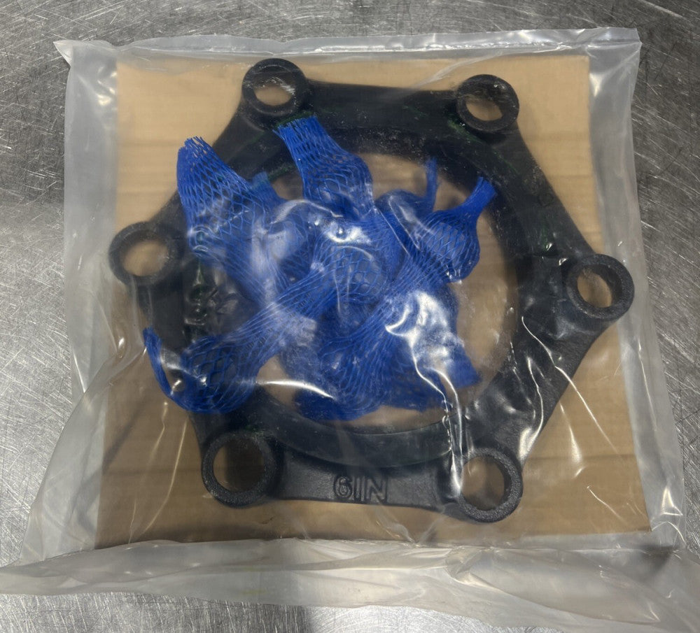 NAPAC 6" Mechanical Joint MJ C153 C110 AWWA Accessory Kit W/ Gland Ring Bolts