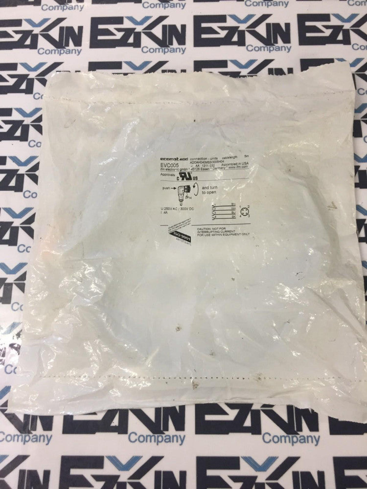 Ecomat EVC005 Sensor Cable 250VAC /300VDC 4A 